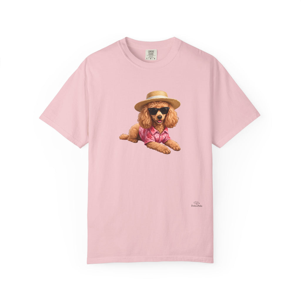 Poodle Hawaiian Shirt Graphic Tee