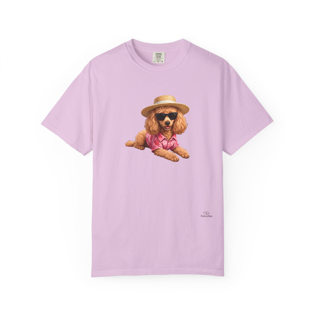 Poodle Hawaiian Shirt Graphic Tee