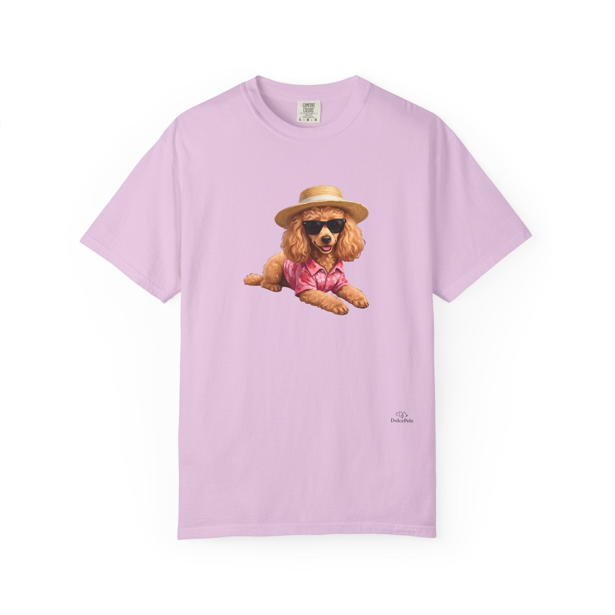 Poodle Hawaiian Shirt Graphic Tee